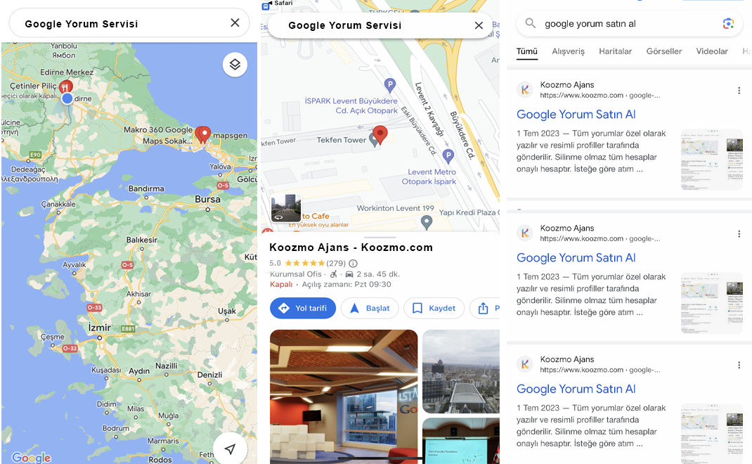 Google Yorum Satın Al