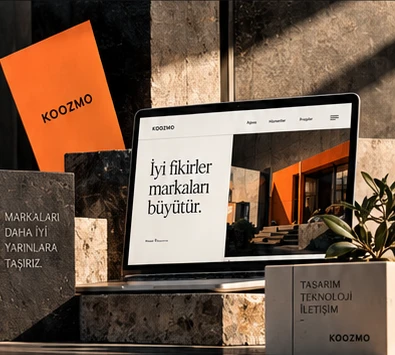 KOOZMO marka kimliği çalışması